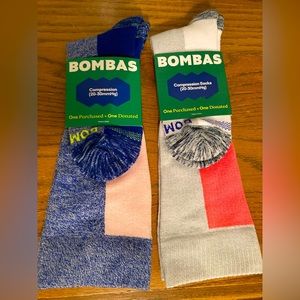 Brand new, never worn Bombas compression socks